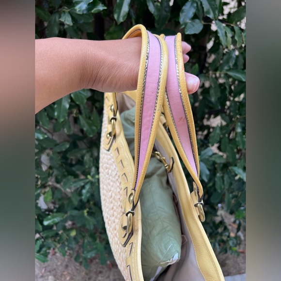 Coach Poppy 2010 Straw Appliqué tote bag - Picture 5 of 12